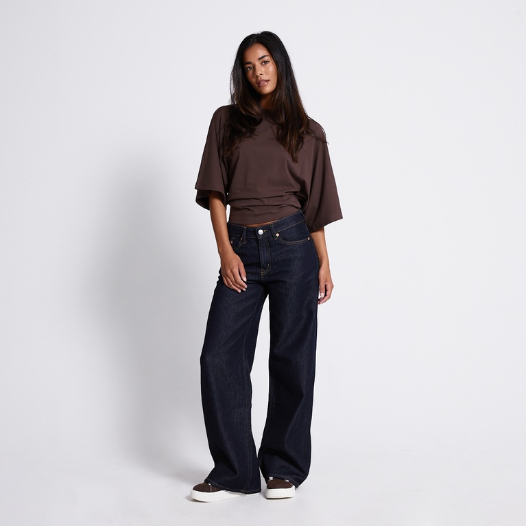 Poncho top "Abby" Brown